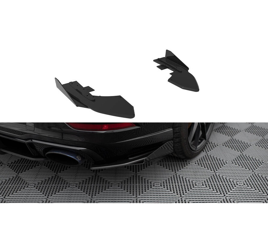 Maxton Design Street Pro Rear Side Splitters + Flaps Audi RS3 Sedan 8V Facelift