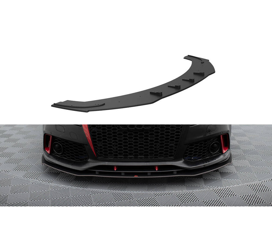 Maxton Design Street Pro Front Splitter Audi A7 RS7 Look C7