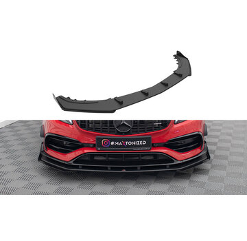 Maxton Design Maxton Design Street Pro Front Splitter + Flaps Mercedes-Benz A 45 AMG Aero W176 Facelift