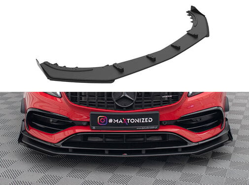 Maxton Design Maxton Design Street Pro Front Splitter + Flaps Mercedes-Benz A 45 AMG Aero W176 Facelift