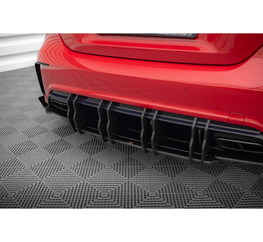 Maxton Design Street Pro Rear Diffuser Mercedes-Benz A 45 AMG W176 Facelift