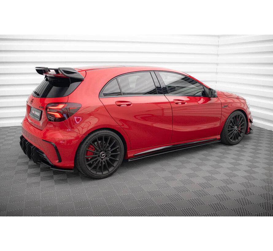 Maxton Design Street Pro Side Skirts Diffusers Mercedes-Benz A 45 AMG W176 Facelift