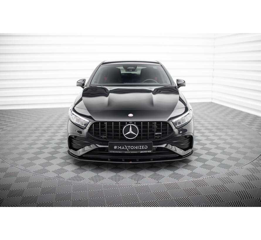 Maxton Design Street Pro Front Splitter Mercedes-AMG A35 W177 Facelift