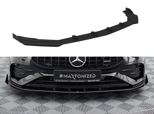 Maxton Design Maxton Design Street Pro Front Splitter + Flaps Mercedes-AMG A35 W177 Facelift