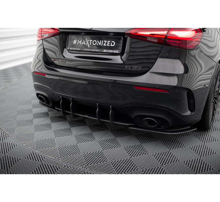 Maxton Design Street Pro Rear Diffuser Mercedes-AMG A35 Hatchback W177