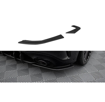 Maxton Design Maxton Design Street Pro Rear Side Splitters Mercedes-AMG A35 Hatchback W177