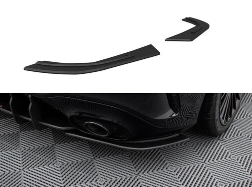 Maxton Design Maxton Design Street Pro Rear Side Splitters Mercedes-AMG A35 Hatchback W177