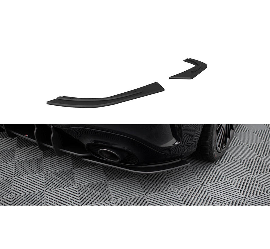 Maxton Design Street Pro Rear Side Splitters Mercedes-AMG A35 Hatchback W177