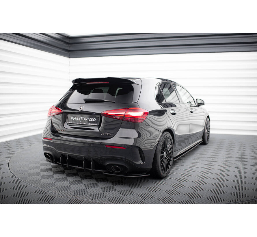 Maxton Design Street Pro Rear Side Splitters Mercedes-AMG A35 Hatchback W177