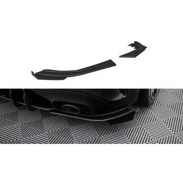 Maxton Design Maxton Design Street Pro Rear Side Splitters + Flaps Mercedes-AMG A35 Hatchback W177