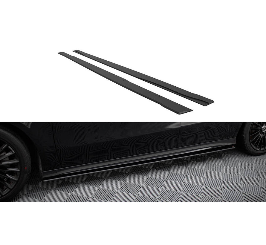 Maxton Design Street Pro Side Skirts Diffusers Mercedes-AMG A35 W177 Facelift