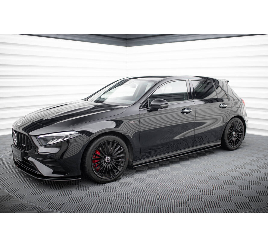 Maxton Design Street Pro Side Skirts Diffusers Mercedes-AMG A35 W177 Facelift