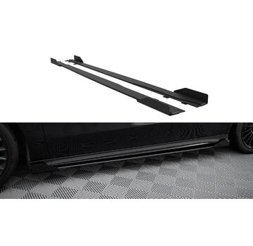 Maxton Design Maxton Design Street Pro Side Skirts Diffusers + Flaps Mercedes-AMG A35 W177 Facelift