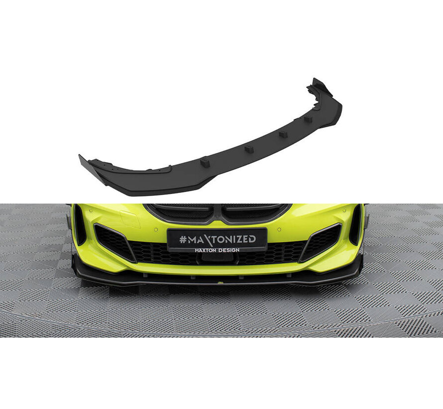 Maxton Design Street Pro Front Splitter + Flaps BMW 1 F40 M-Pack / M135i