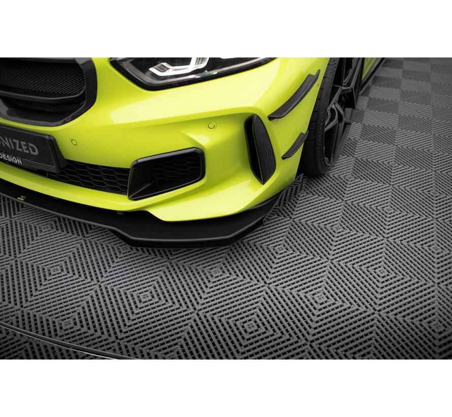 Maxton Design Street Pro Front Splitter + Flaps BMW 1 F40 M-Pack / M135i