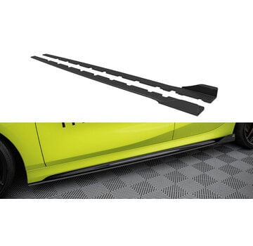 Maxton Design Maxton Design Street Pro Side Skirts Diffusers + Flaps BMW 1 F40 M-Pack / M135i