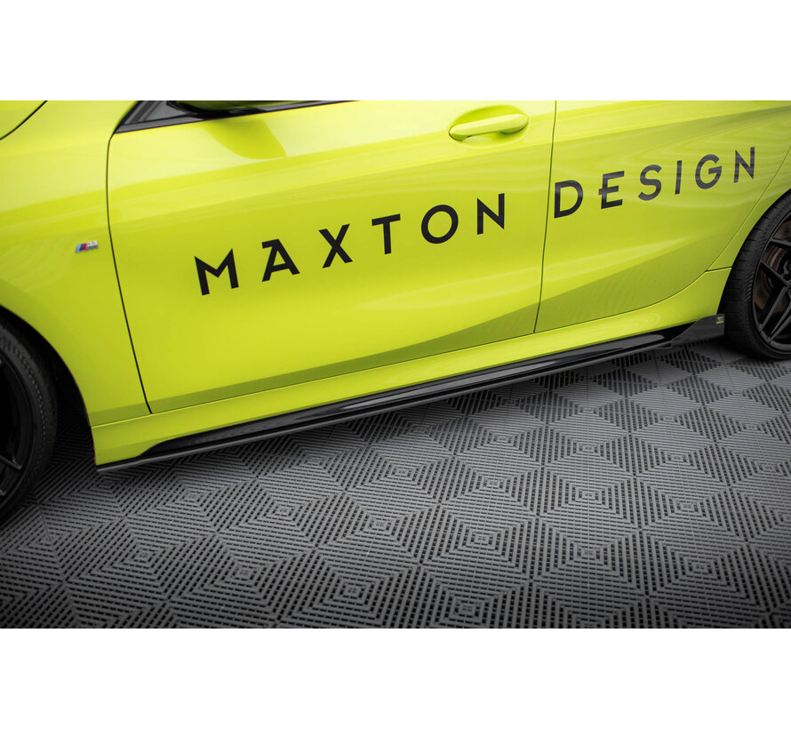 Maxton Design Street Pro Side Skirts Diffusers + Flaps BMW 1 F40 M-Pack / M135i