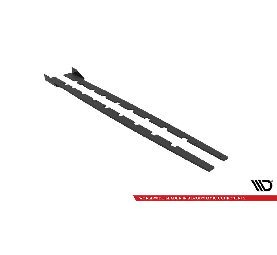 Maxton Design Street Pro Side Skirts Diffusers + Flaps BMW 1 F40 M-Pack / M135i