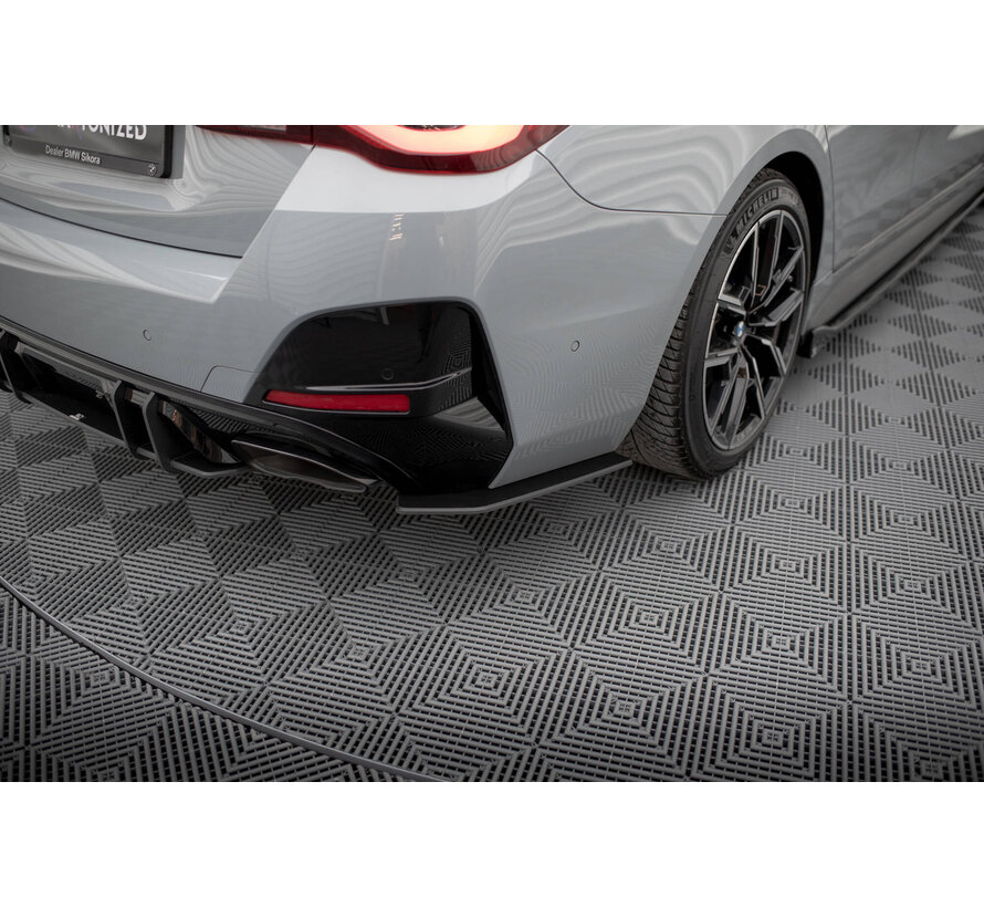 Maxton Design Street Pro Rear Side Splitters BMW 4 Gran Coupe M440i G26