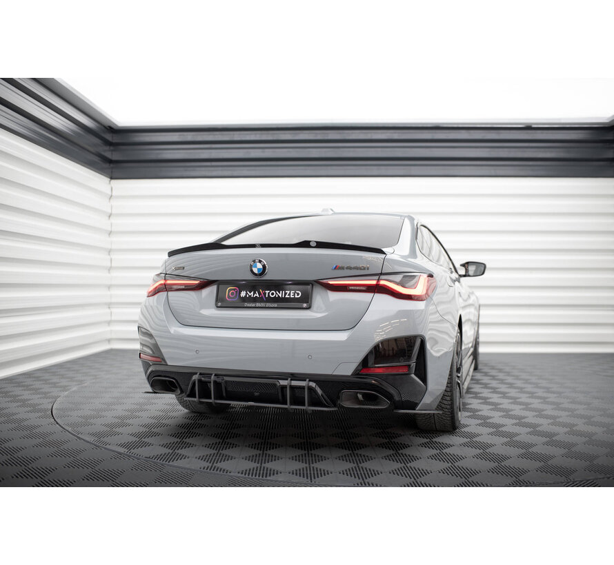 Maxton Design Street Pro Rear Side Splitters BMW 4 Gran Coupe M440i G26