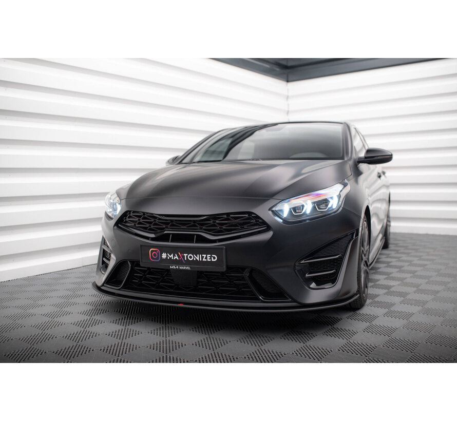Maxton Design Street Pro Front Splitter Kia Proceed GT Mk1 Facelift