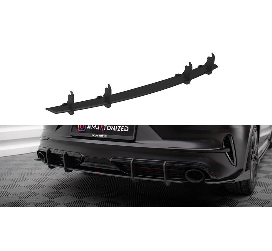 Maxton Design Street Pro Rear Diffuser Kia Proceed GT Mk1 Facelift