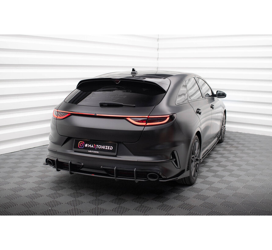 Maxton Design Street Pro Rear Diffuser Kia Proceed GT Mk1 Facelift