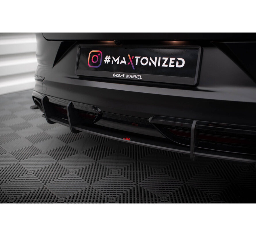 Maxton Design Street Pro Rear Diffuser Kia Proceed GT Mk1 Facelift