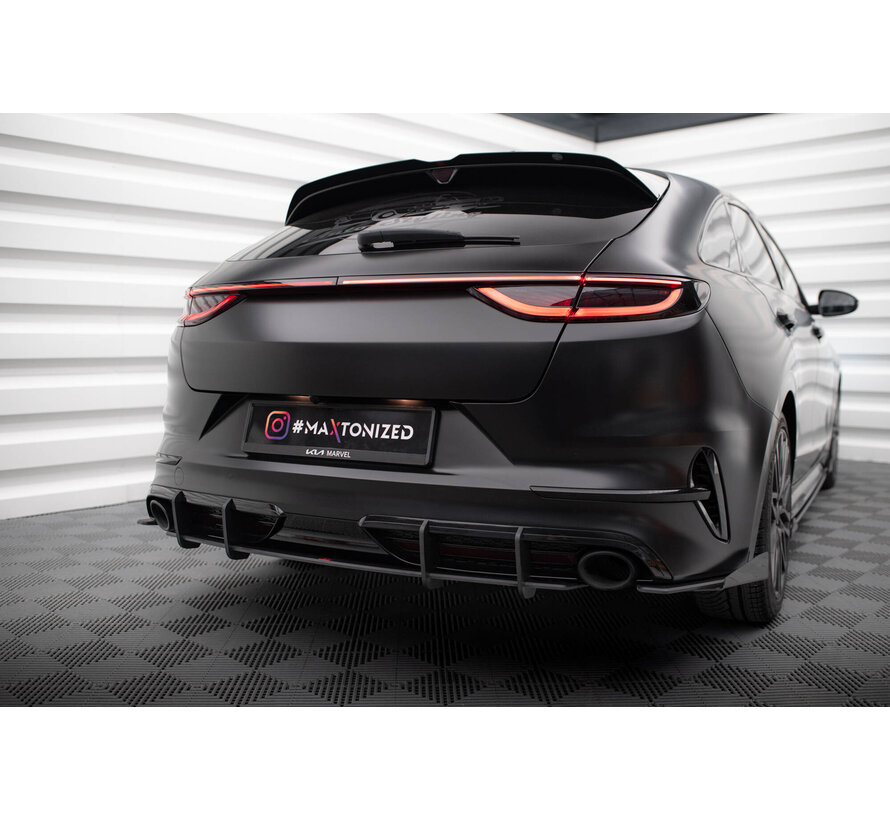 Maxton Design Street Pro Rear Diffuser Kia Proceed GT Mk1 Facelift