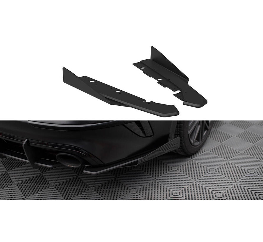 Maxton Design Street Pro Rear Side Splitters + Flaps Kia Proceed GT Mk1 Facelift