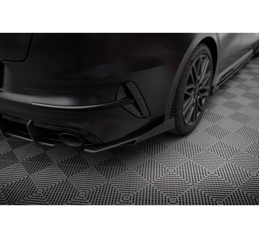 Maxton Design Street Pro Rear Side Splitters + Flaps Kia Proceed GT Mk1 Facelift