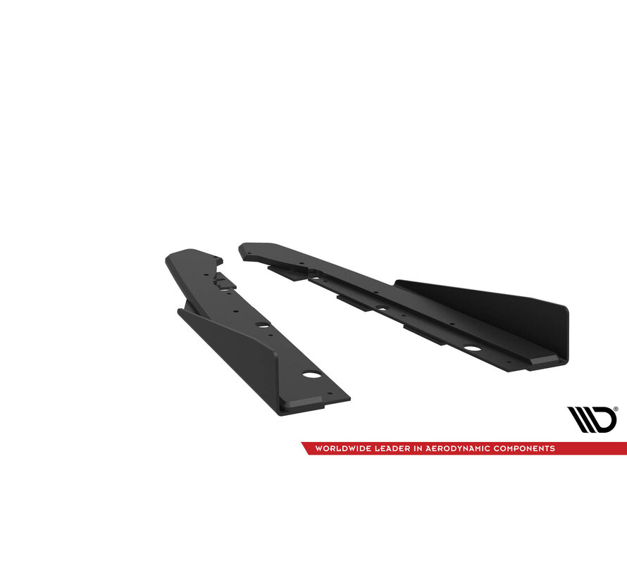 Maxton Design Street Pro Rear Side Splitters + Flaps Kia Proceed GT Mk1 Facelift