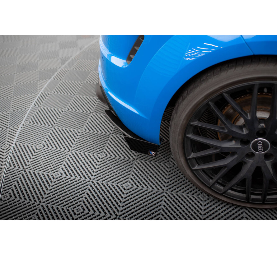 Maxton Design Street Pro Rear Side Splitters + Flaps Audi TT S 8S