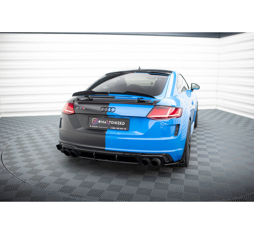Maxton Design Street Pro Rear Side Splitters + Flaps Audi TT S 8S