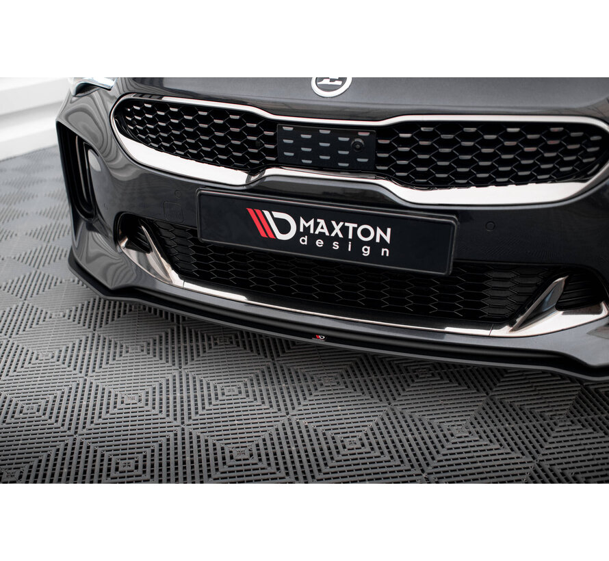 Maxton Design Street Pro Front Splitter Kia Stinger GT / GT-Line Mk1