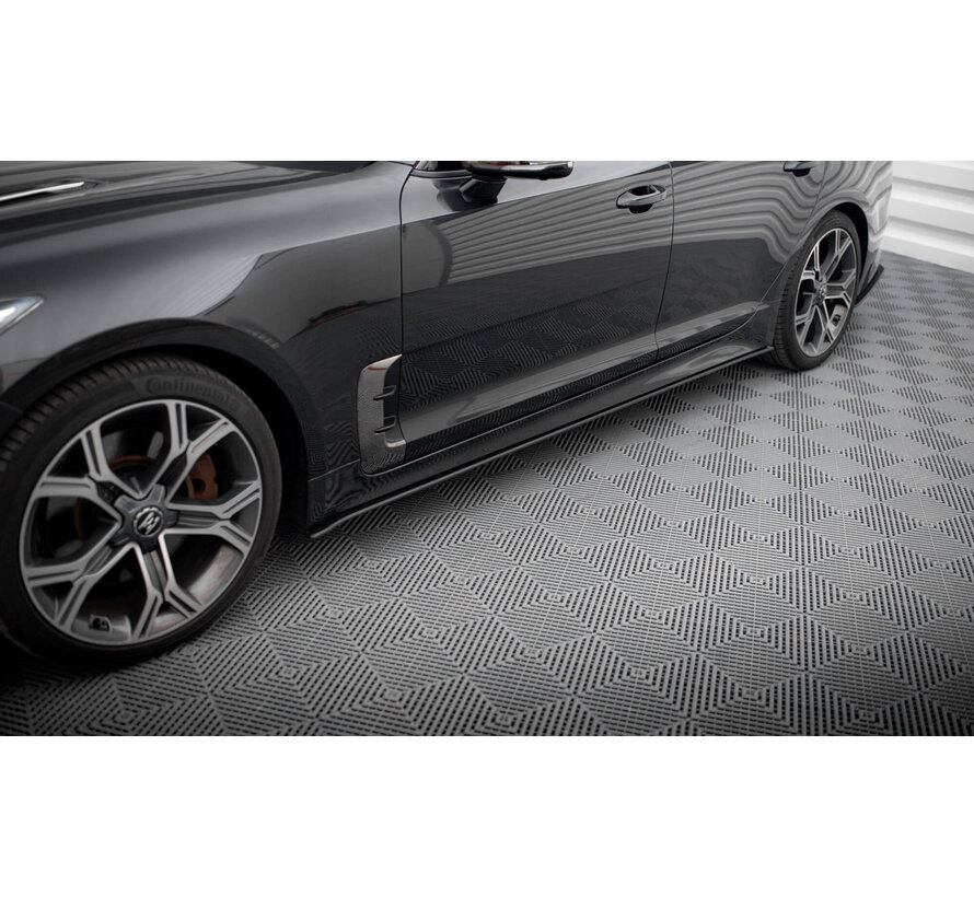 Maxton Design Street Pro Side Skirts Diffusers Kia Stinger GT-Line Mk1