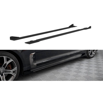 Maxton Design Maxton Design Street Pro Side Skirts Diffusers + Flaps Kia Stinger GT / GT-Line Mk1