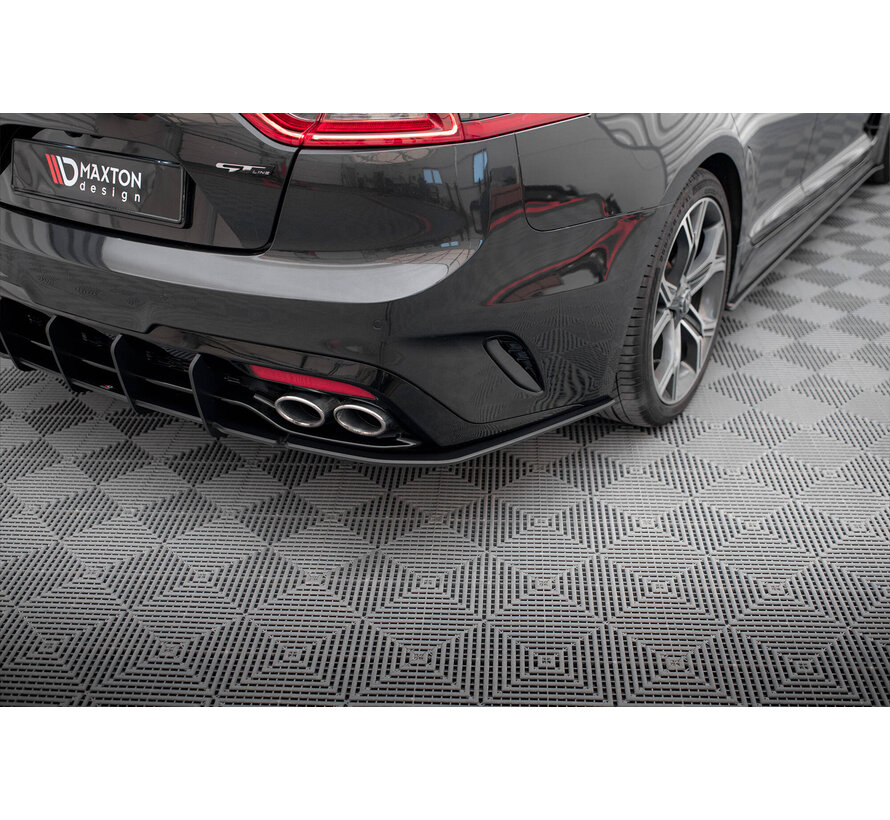 Maxton Design Street Pro Rear Side Splitters Kia Stinger GT-Line Mk1