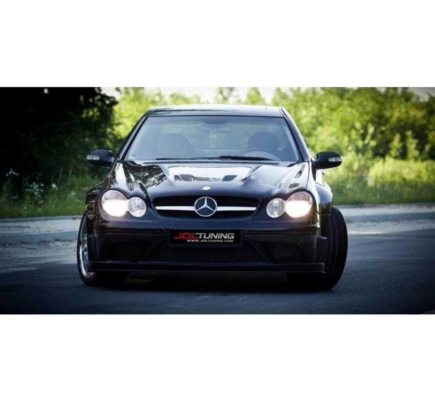 Maxton Design BODYKIT + BONNET MERCEDES CLK W209 BLACK SERIES LOOK