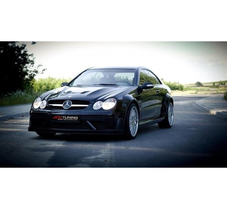 Maxton Design BODYKIT + BONNET MERCEDES CLK W209 BLACK SERIES LOOK