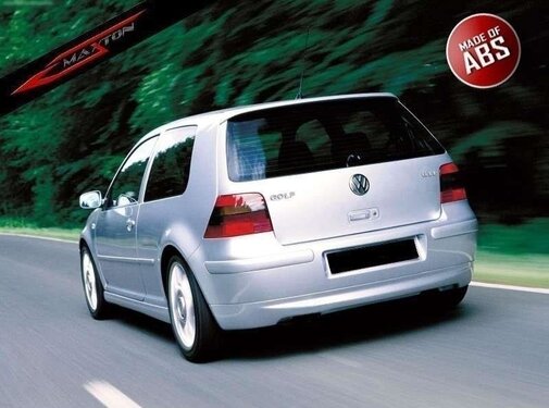 Maxton Design Maxton Design REAR BUMPER EXTENSION VW GOLF 4 25'TH ANNIVERSARY LOOK (without exhaust hole)