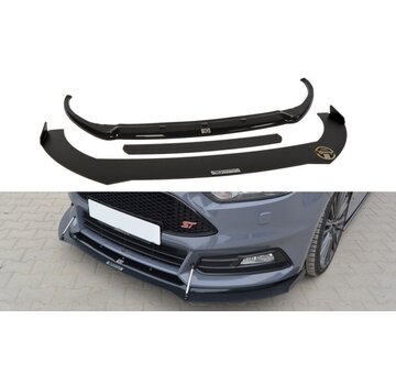 Maxton Design Maxton Design Hybrid Front Splitter V.2 Ford Focus ST Mk3 FL