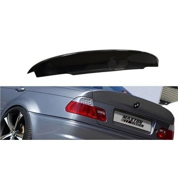 Maxton Design Maxton Design REAR SPOILER / LID EXTENSION BMW 3 E46 - 4 DOOR SALOON < M3 CSL LOOK > (for painting)