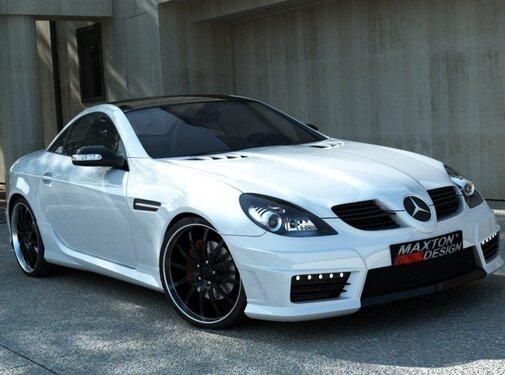 Maxton Design Maxton Design SIDE SKIRTS MERCEDES SLK R171 (SLK R172 AMG LOOK) ABS PLASTIC