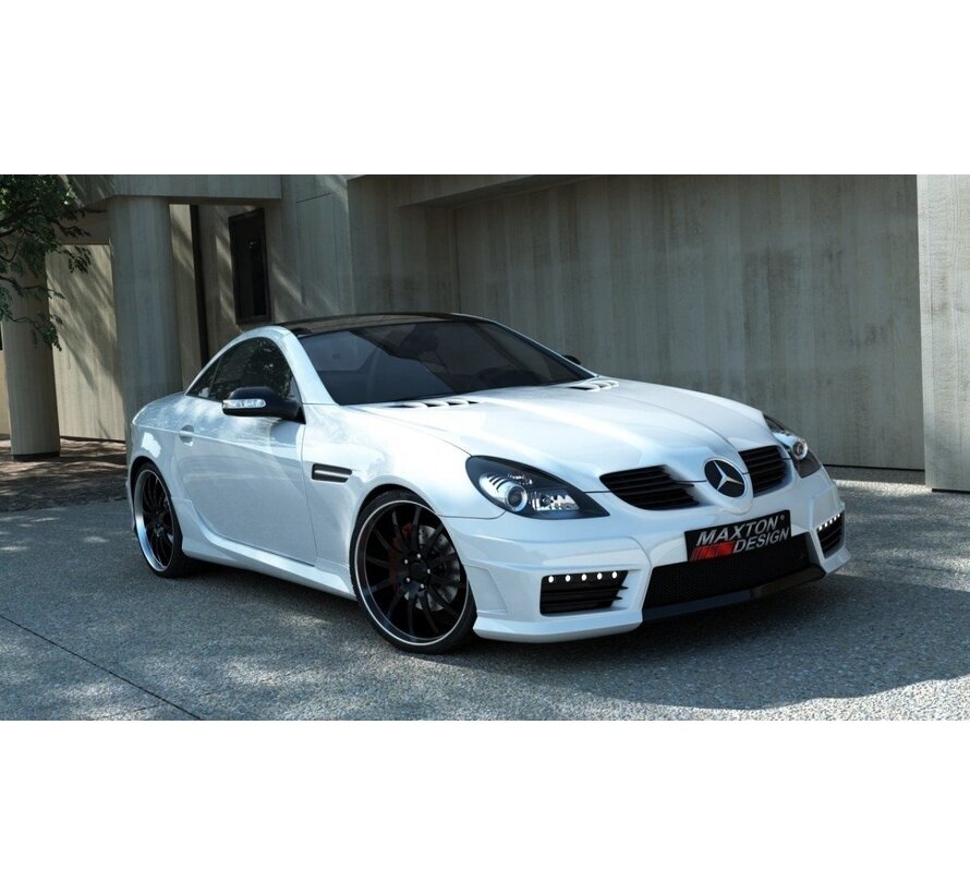 Maxton Design SIDE SKIRTS MERCEDES SLK R171 (SLK R172 AMG LOOK) ABS PLASTIC