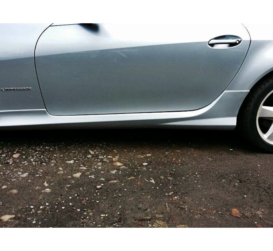 Maxton Design SIDE SKIRTS MERCEDES SLK R171 (SLK R172 AMG LOOK) ABS PLASTIC