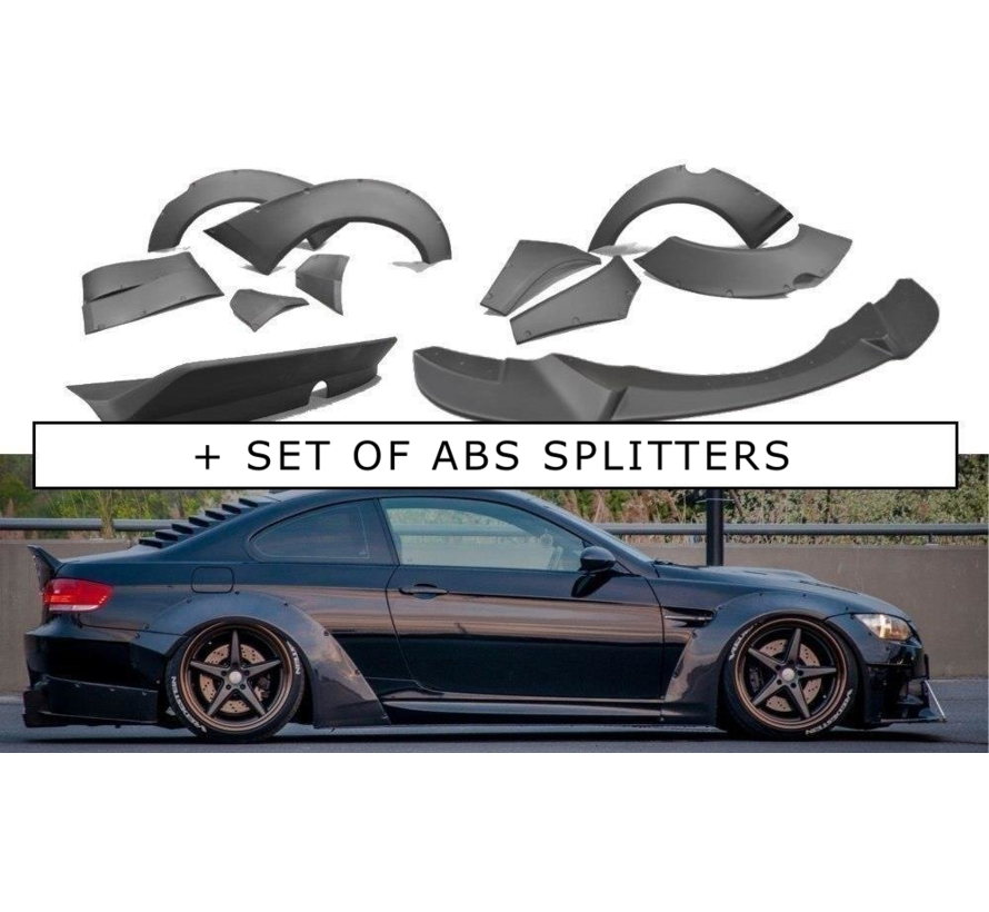 Maxton Design Wide Body passend voor BMW M3 E92