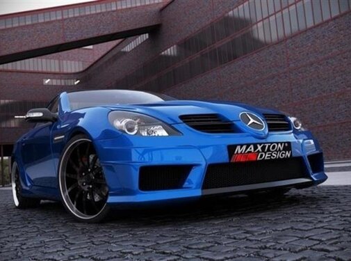 Maxton Design Maxton Design Front Bumper Mercedes SLK R171 (SLK R172 AMG Look)