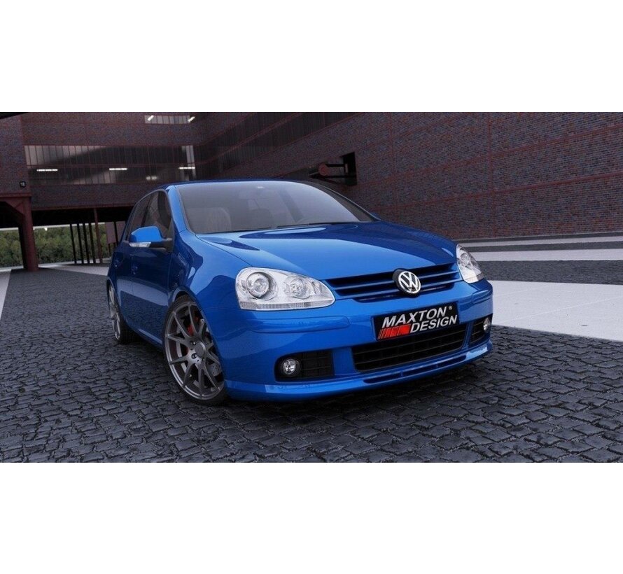 Maxton Design FRONT BUMPER SPOILER VW GOLF V VOTEX LOOK