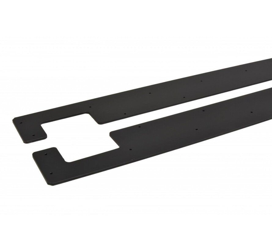 Maxton Design RACING SIDE SKIRTS DIFFUSERS AUDI TT MK2 RS